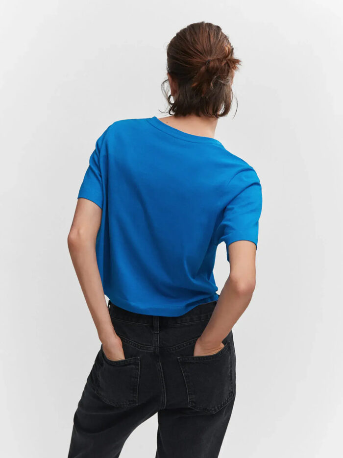 Mango Women T-shirt Short Sleeve
