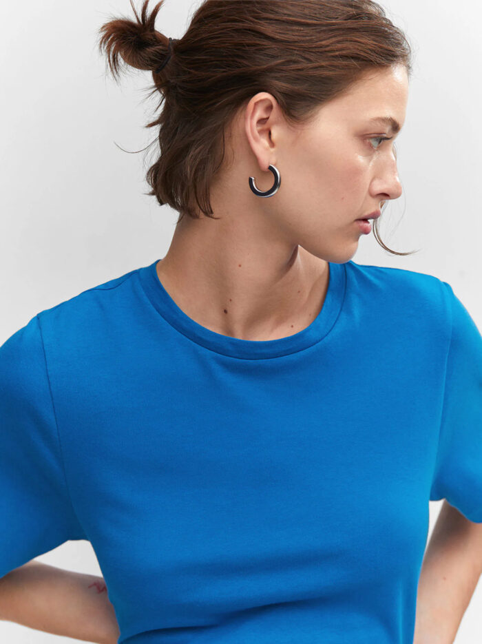 Mango Women T-shirt Short Sleeve