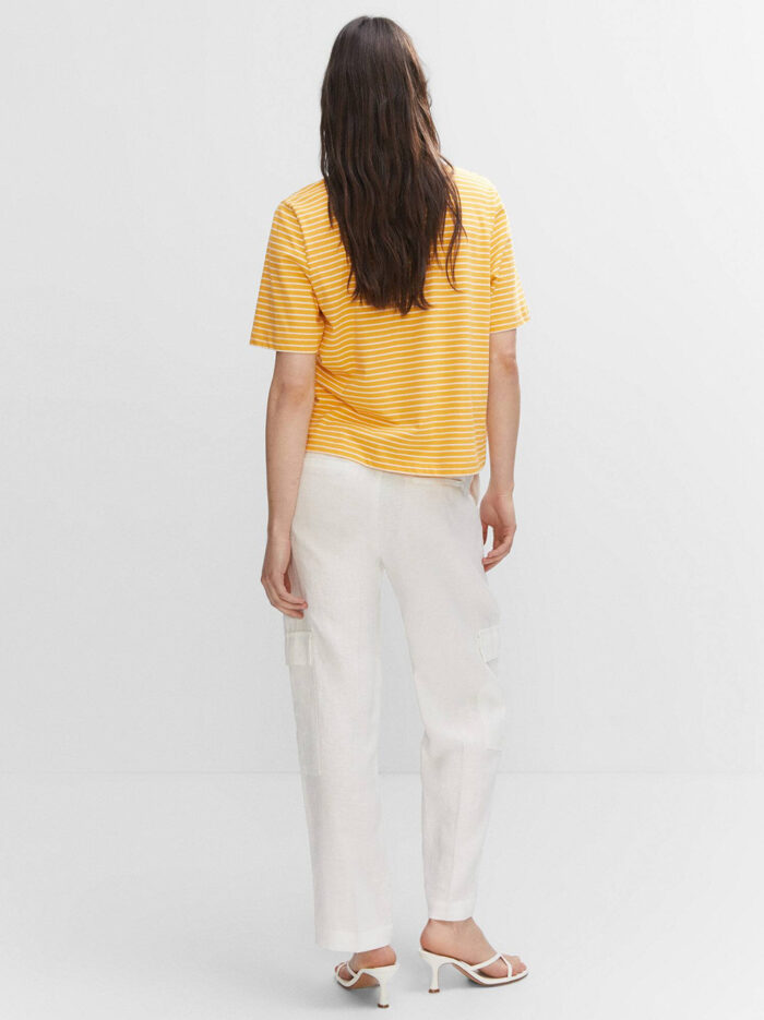 Romwe Women's Cute Summer Striped T-Shirt