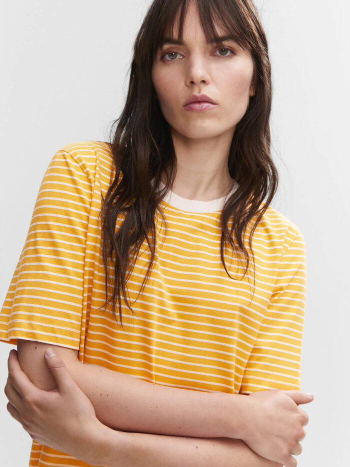 Romwe Women's Cute Summer Striped T-Shirt