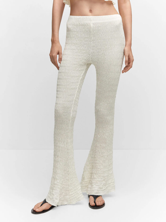 Showoff Women's Round Neck Solid Yellow Crop Top