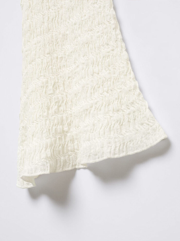 Showoff Women's Round Neck Solid Yellow Crop Top