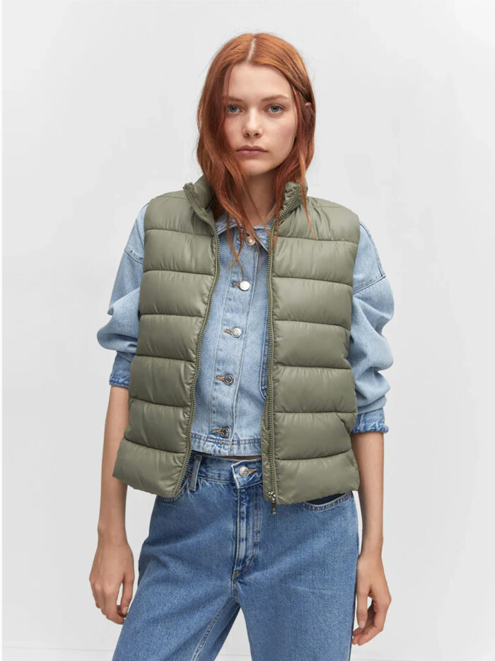 Vest Women Sleeveless Jacket Ultra Casual Outwear