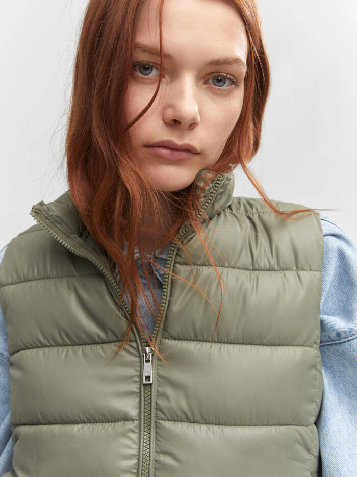 Vest Women Sleeveless Jacket Ultra Casual Outwear