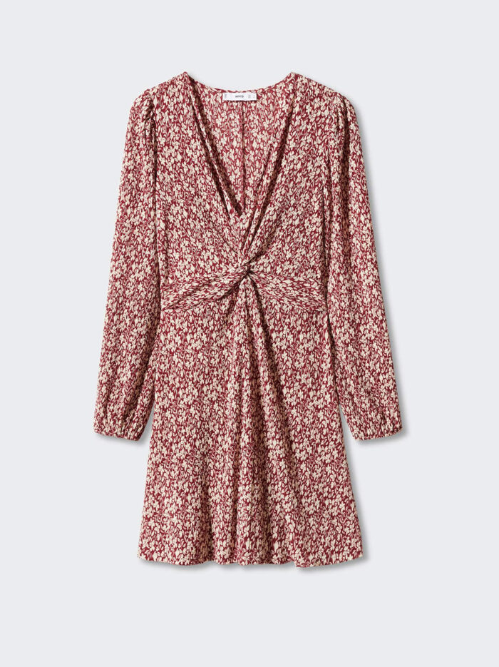 Maluka Women Printed Rayon Dress