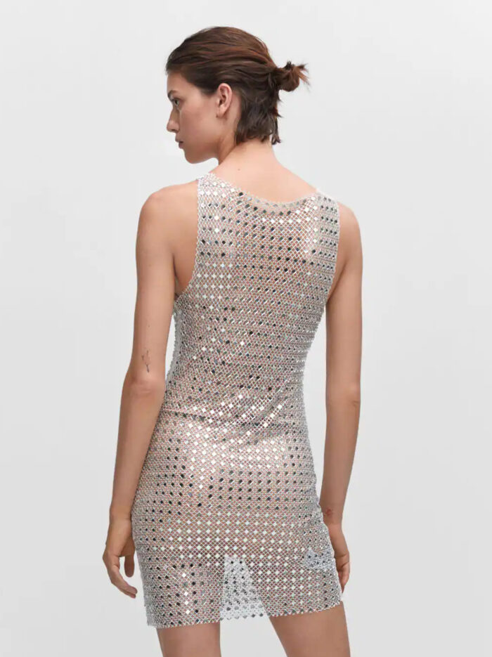 Beach Mini Dress Cotton Cover up Beach Dress